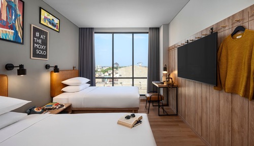 Habitación, 2 camas individuales, no fumadores, vistas a la ciudad