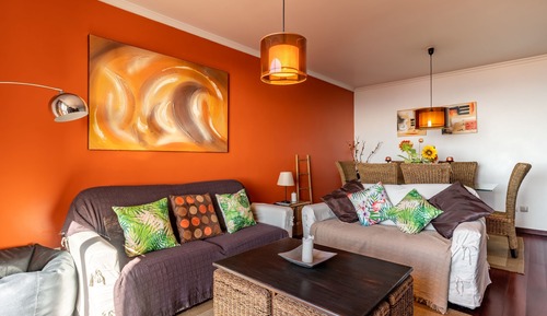 Apartamento, 2 habitaciones, balcón, vistas al mar