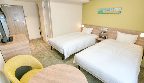 Habitación estándar con 2 camas individuales, fumadores