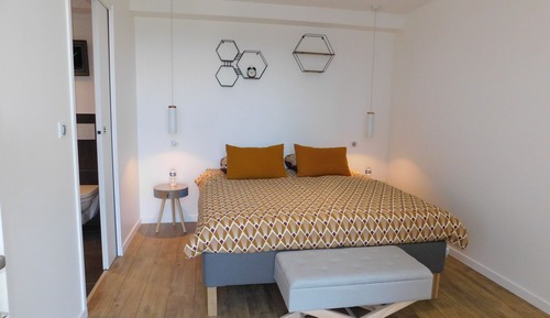 Habitación doble, accesible para personas con discapacidad, baño privado (2)