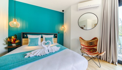 Apartamento, 1 cama doble con sofá cama, vistas a la montaña (T2)