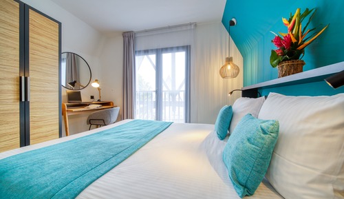 Apartamento, 1 cama doble con sofá cama, vistas al mar (T2)
