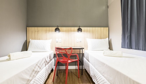 Habitación estándar con 2 camas individuales, 2 camas individuales