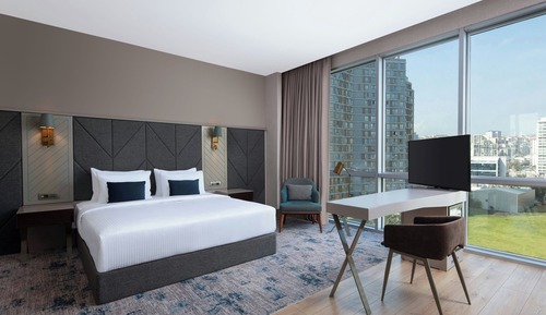 Suite, 1 cama de matrimonio grande con sofá cama, no fumadores