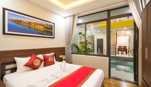 Habitación Deluxe doble, vistas a la piscina