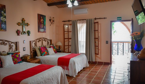Habitación estándar doble, 2 camas dobles