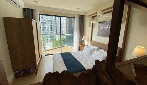 Estudio Deluxe, balcón
