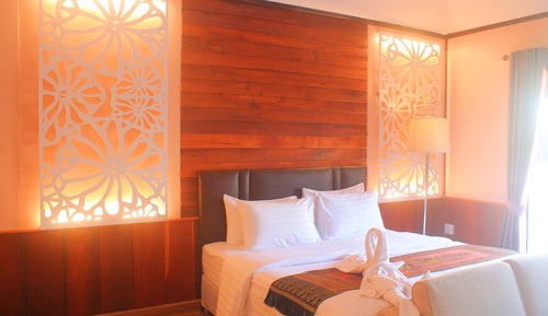 Habitación doble, acceso a la piscina (Villa)