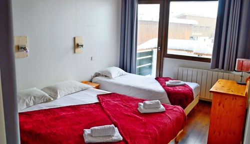 Habitación triple, balcón (Est 2eme Etage)