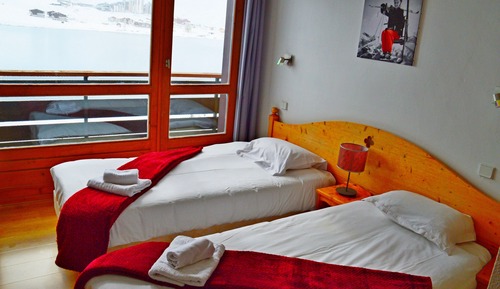 Habitación doble, balcón (sud)