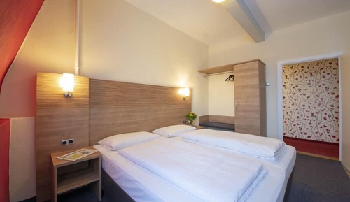 Habitación estándar doble, baño compartido