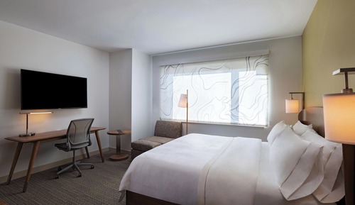 Suite ejecutiva, 1 cama de matrimonio grande con sofá cama