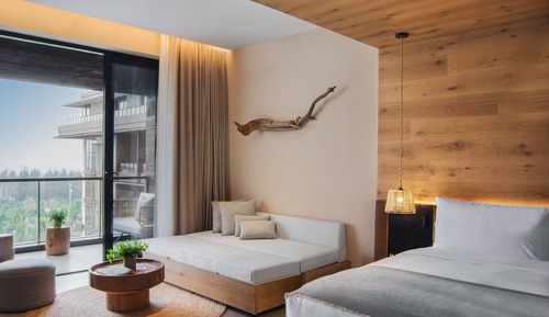Habitación superior, 1 cama de matrimonio grande, vistas al mar