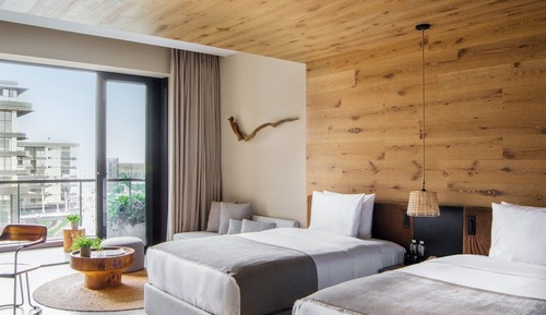 Habitación Deluxe, 2 camas individuales, vistas al mar