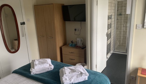 Habitación estándar doble, baño privado