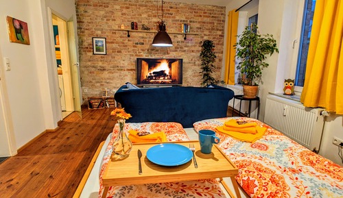 Estudio Premium, no fumadores, vistas a la ciudad (incl. EUR 39 cleaning fee per stay)