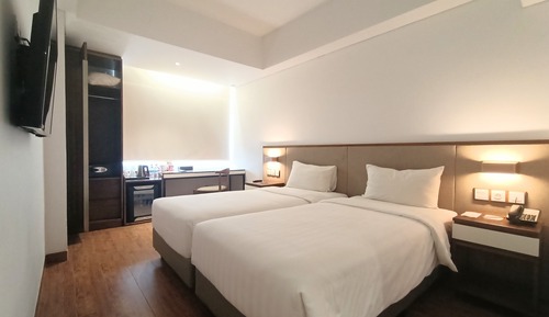 Habitación superior con 2 camas individuales