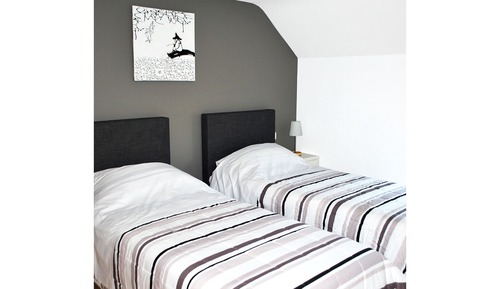 Habitación con 2 camas individuales (Le Martin Pecheur)