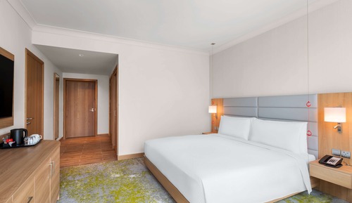 Habitación estándar, 1 cama de matrimonio grande, vistas a la ciudad