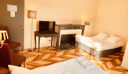 Habitación cuádruple, bañera