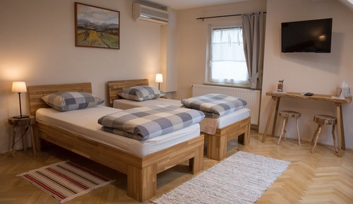 Habitación familiar con 1 cama doble o 2 individuales