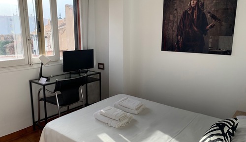 Habitación con 1 cama doble o 2 individuales