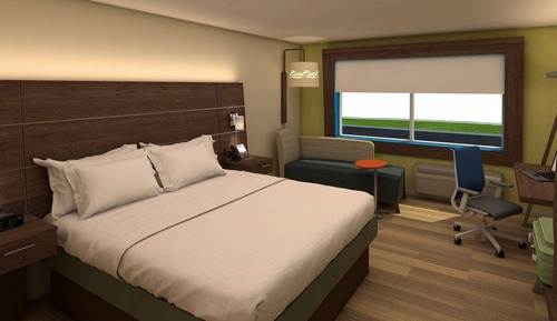 Habitación estándar, 1 cama de matrimonio grande, bañera accesible (Communications, Accessible Tub)