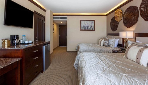 Habitación estándar, 2 camas de matrimonio, no fumadores