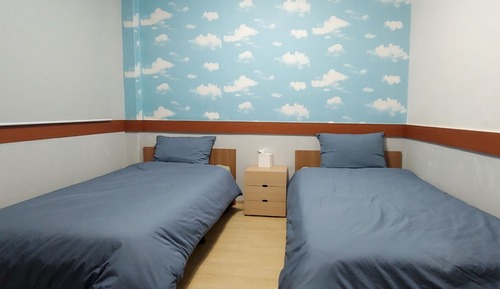 Habitación estándar con 2 camas individuales, no fumadores