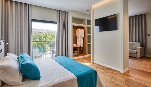 Suite junior, vistas al jardín