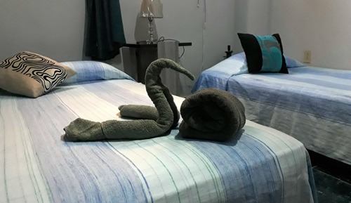 Habitación estándar con 1 cama doble o 2 individuales