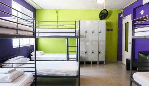 Dormitorio compartido básico, dormitorio mixto (1 bed in 8-bed dormitory)