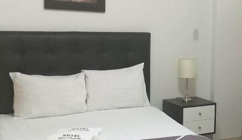 Habitación con 1 cama doble o 2 individuales, vistas al jardín