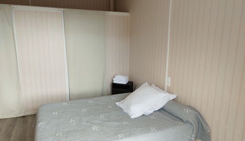 Habitación estándar doble, baño compartido