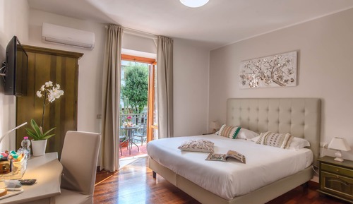 Habitación doble superior, balcón