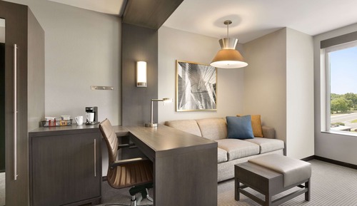 Suite, 1 King Bed with Sofa bed, Accessible (Shower)