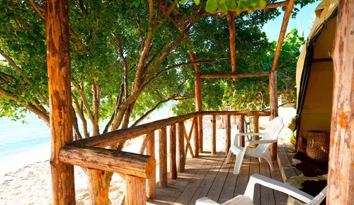 Glamping Ecolodge "Ocean Front Tent" (6) Personas