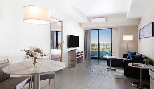 Suite familiar, vistas a la ciudad
