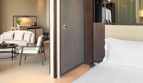 Suite presidencial, 1 cama de matrimonio grande, vistas al mar