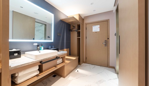 Habitación estándar, 1 cama de matrimonio grande, vistas a la ciudad (High Floor)