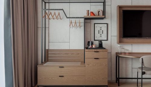 Habitación, 1 cama de matrimonio grande, accesible para personas con discapacidad