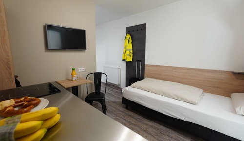 Habitación con 1 cama doble o 2 individuales