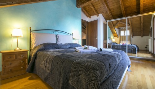 Apartamento familiar, 2 habitaciones, 2 baños, junto a la montaña (Blevio Panoramica)