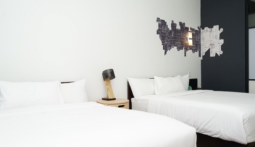 aloft, Habitación, 2 camas de matrimonio, no fumadores