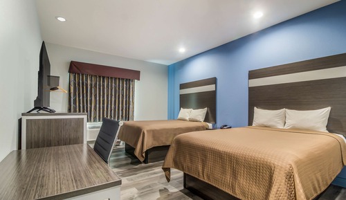 Habitación estándar, 2 camas de matrimonio, no fumadores, cocina básica