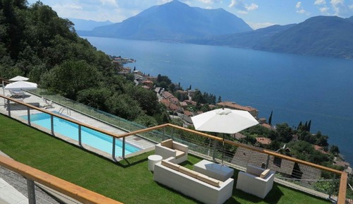 Apartamento familiar, 2 habitaciones, 2 baños, junto a la montaña (Riva Bellano Margherita 2)