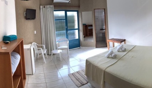 Habitación doble, vistas a la piscina
