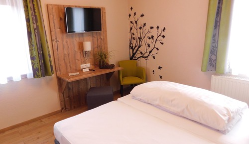 Habitación doble, varias camas
