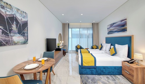 Habitación estándar con 1 cama doble o 2 individuales