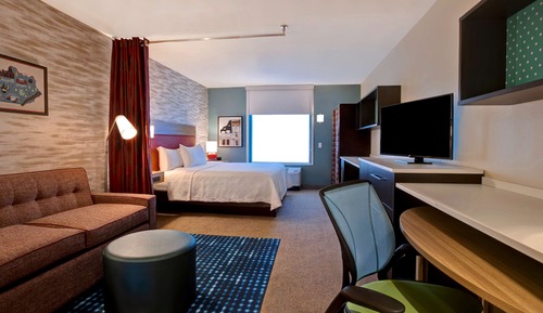 Estudio, 1 cama de matrimonio grande, accesible para personas con discapacidad (Hearing)